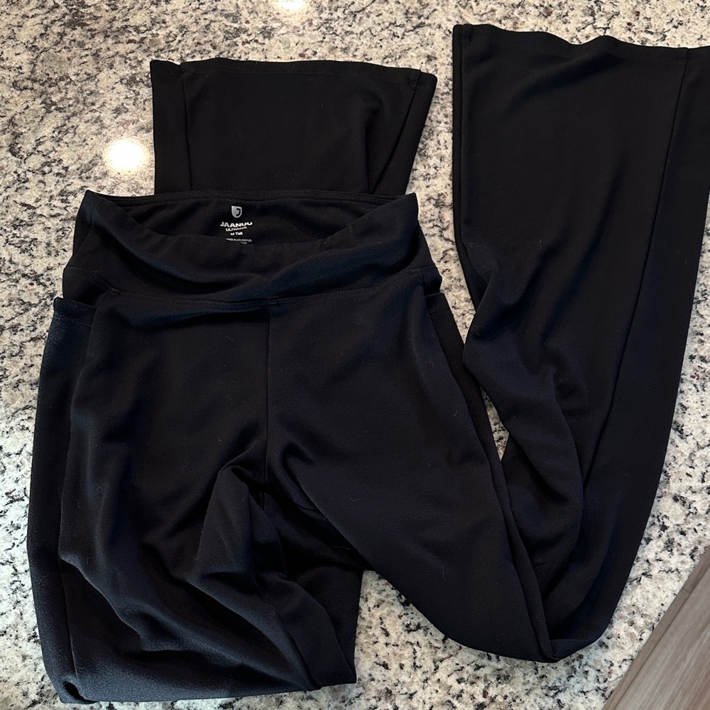 Jaanuu Black Women's Pants M Tall
